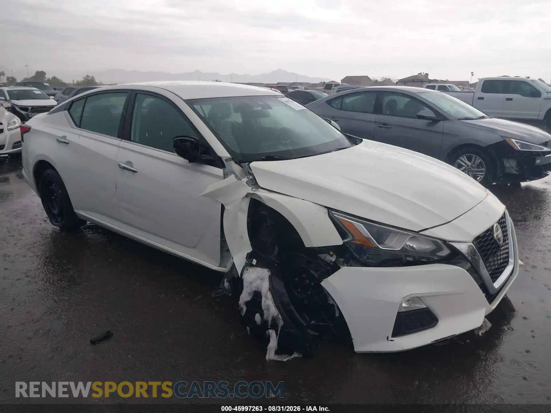 1 Photograph of a damaged car 1N4BL4BV6MN382808 NISSAN ALTIMA 2021