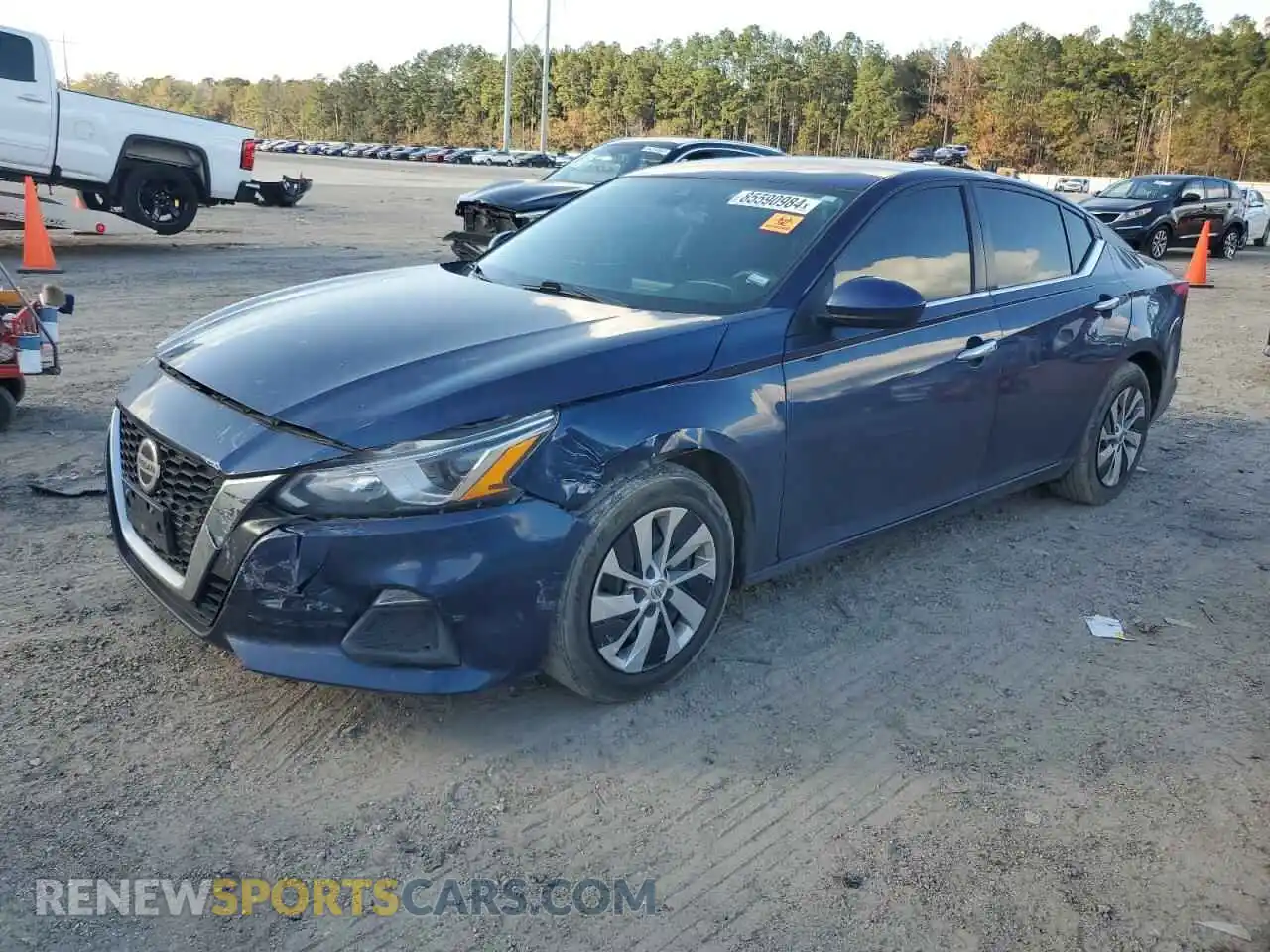1 Photograph of a damaged car 1N4BL4BV7MN313304 NISSAN ALTIMA 2021