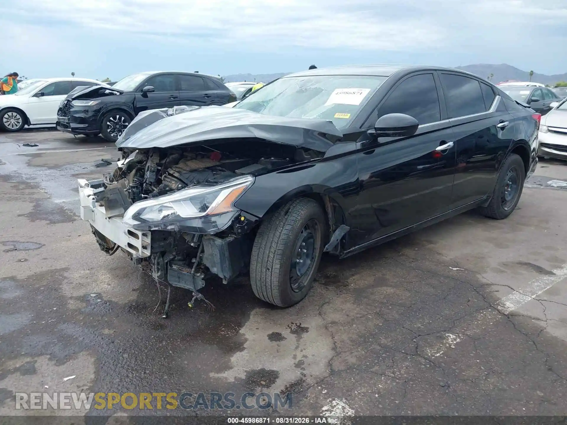 2 fotografías del automóvil dañado 1N4BL4BV7MN373258 NISSAN ALTIMA 2021