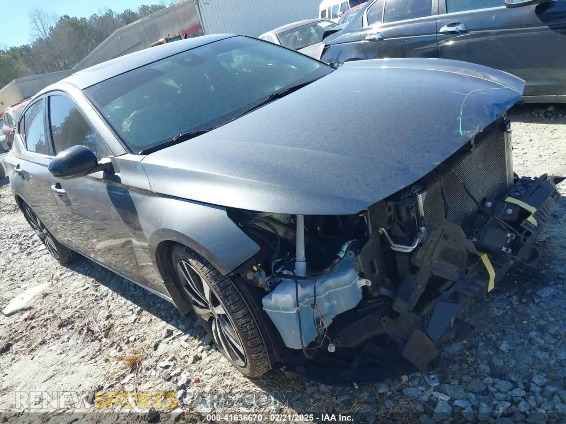 1 Photograph of a damaged car 1N4BL4CV0MN354954 NISSAN ALTIMA 2021