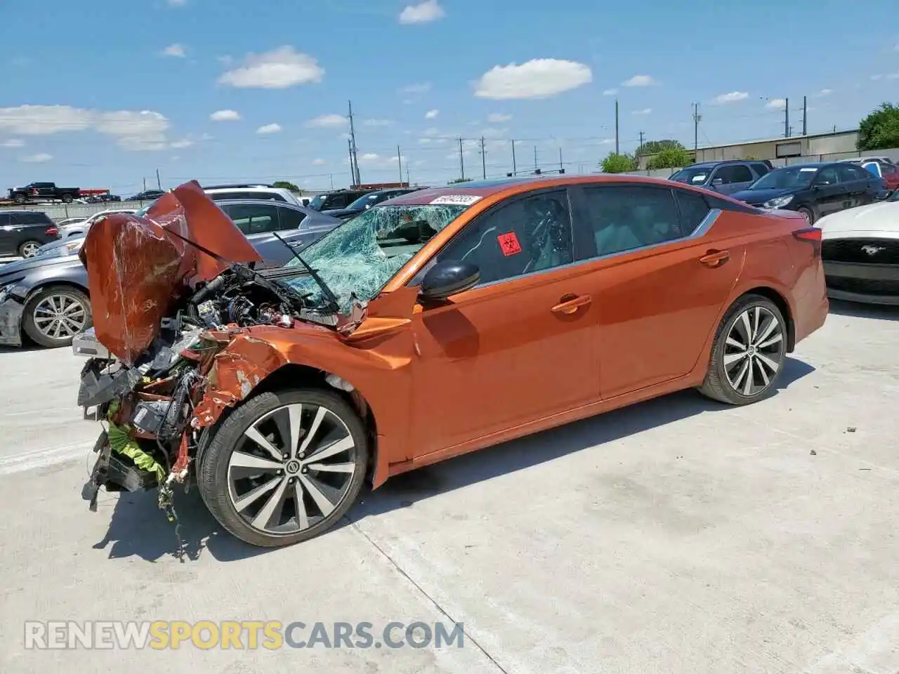 1 Photograph of a damaged car 1N4BL4CV0MN370202 NISSAN ALTIMA 2021