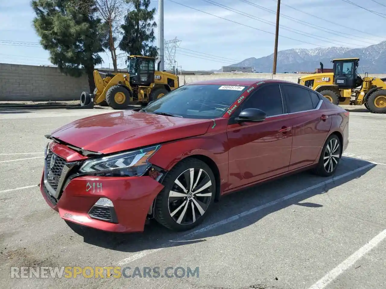 1 Photograph of a damaged car 1N4BL4CV1MN340383 NISSAN ALTIMA 2021