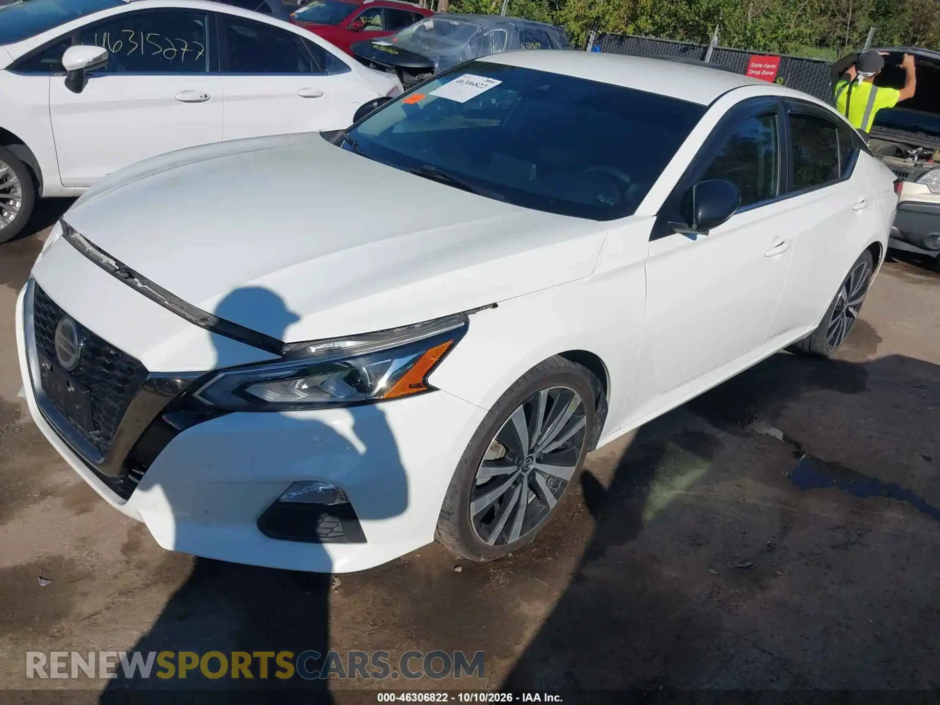 2 fotografías del automóvil dañado 1N4BL4CV1MN370631 NISSAN ALTIMA 2021