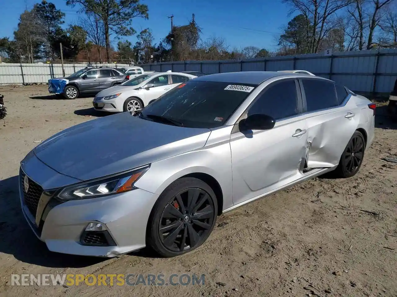 1 Photograph of a damaged car 1N4BL4CV2MN318683 NISSAN ALTIMA 2021