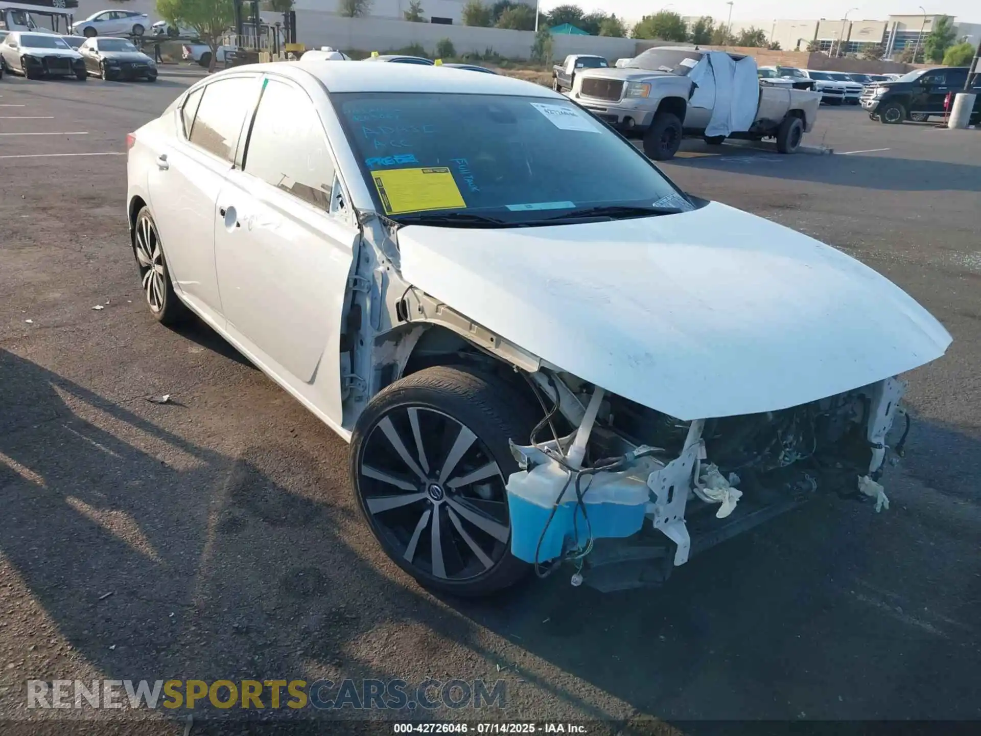1 Photograph of a damaged car 1N4BL4CV2MN370721 NISSAN ALTIMA 2021