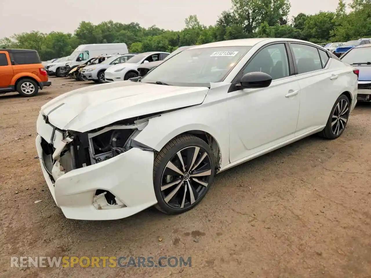 1 Photograph of a damaged car 1N4BL4CV2MN406486 NISSAN ALTIMA 2021