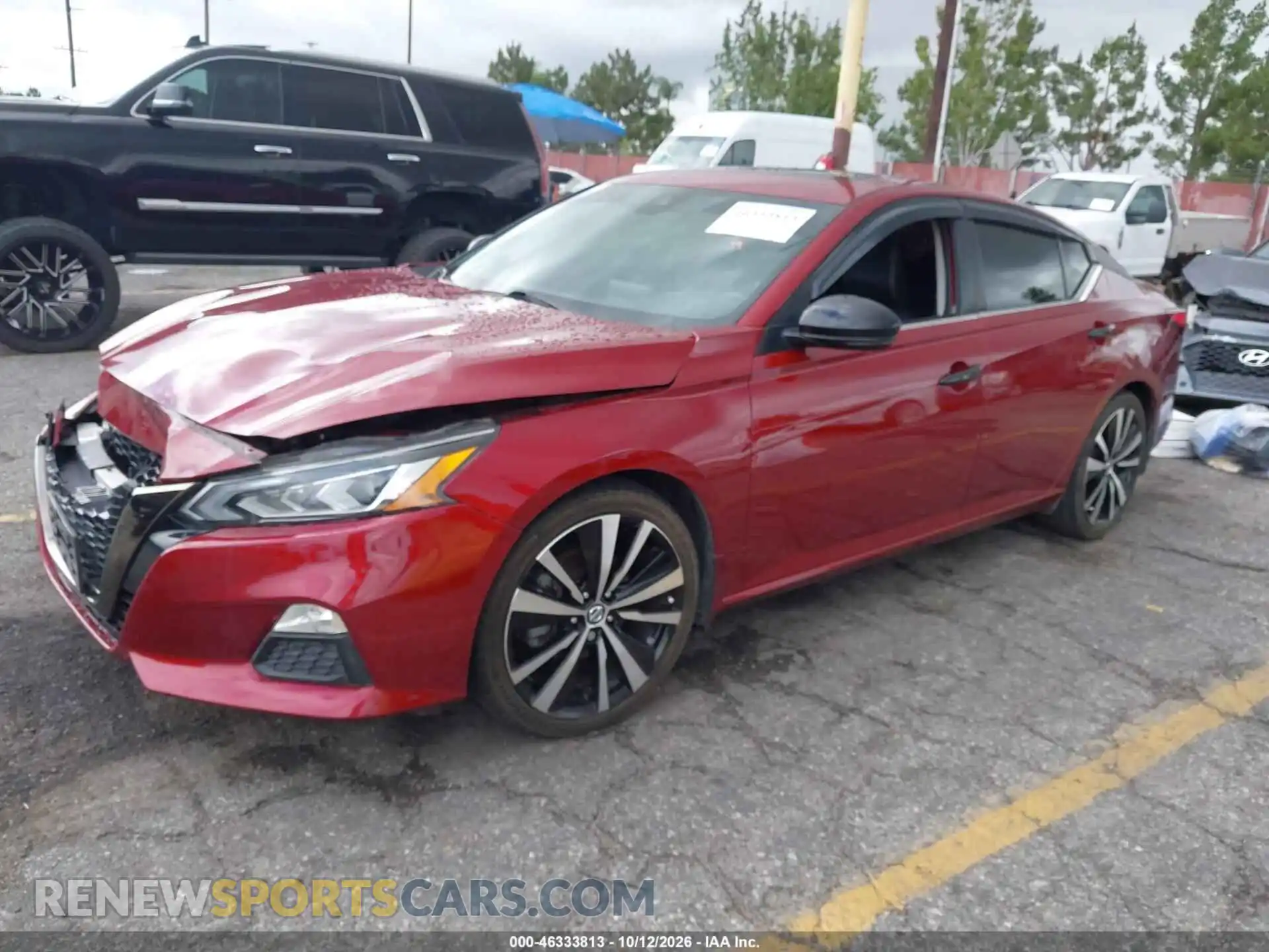 2 Photograph of a damaged car 1N4BL4CV2MN421215 NISSAN ALTIMA 2021