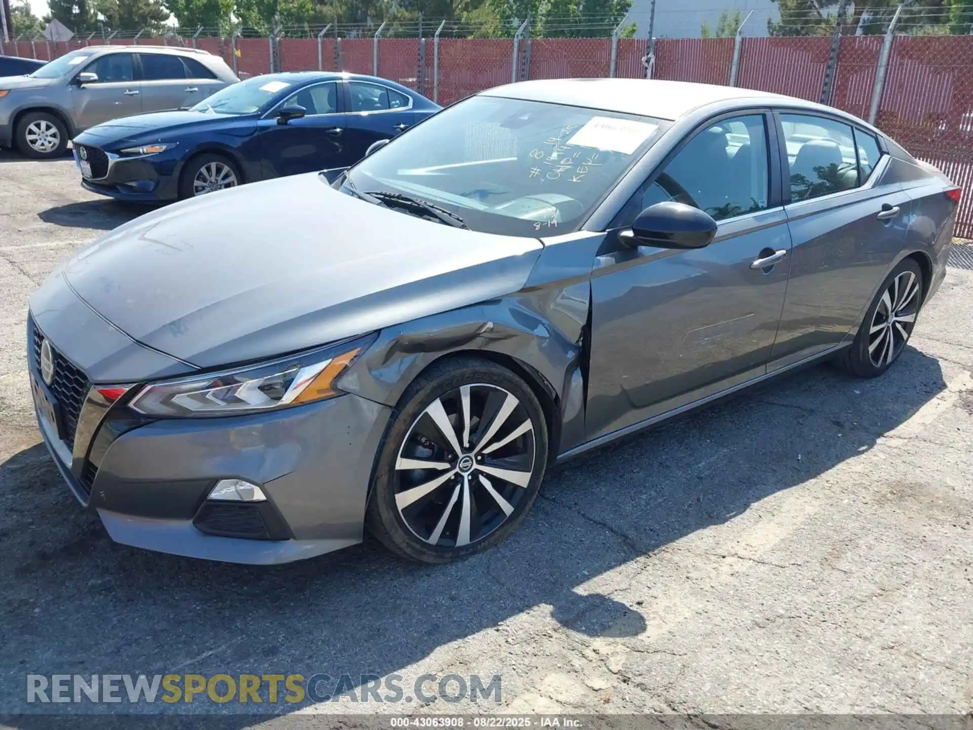 2 Photograph of a damaged car 1N4BL4CV3MN306347 NISSAN ALTIMA 2021