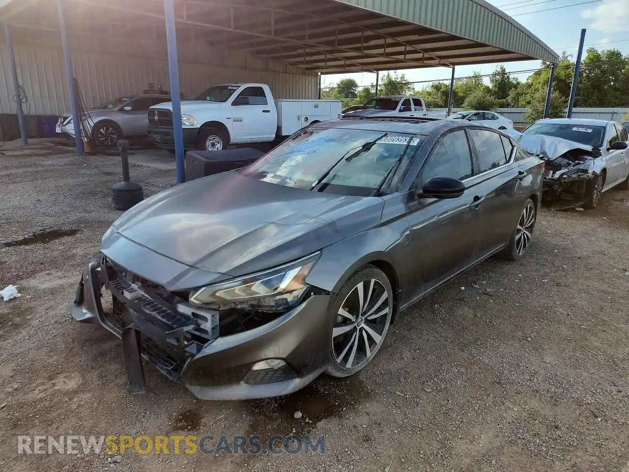 1 Photograph of a damaged car 1N4BL4CV3MN349215 NISSAN ALTIMA 2021