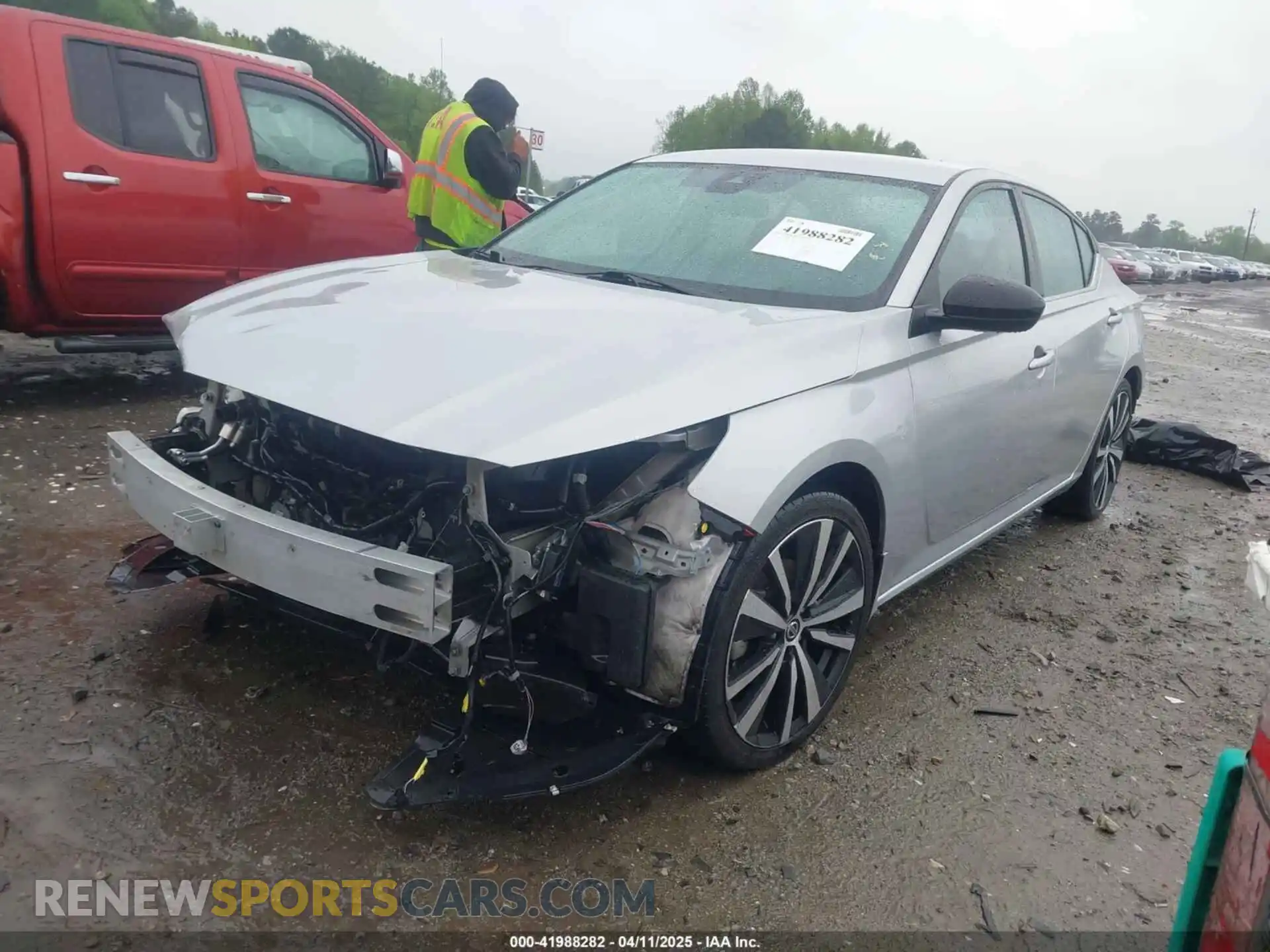 2 Photograph of a damaged car 1N4BL4CV3MN386300 NISSAN ALTIMA 2021