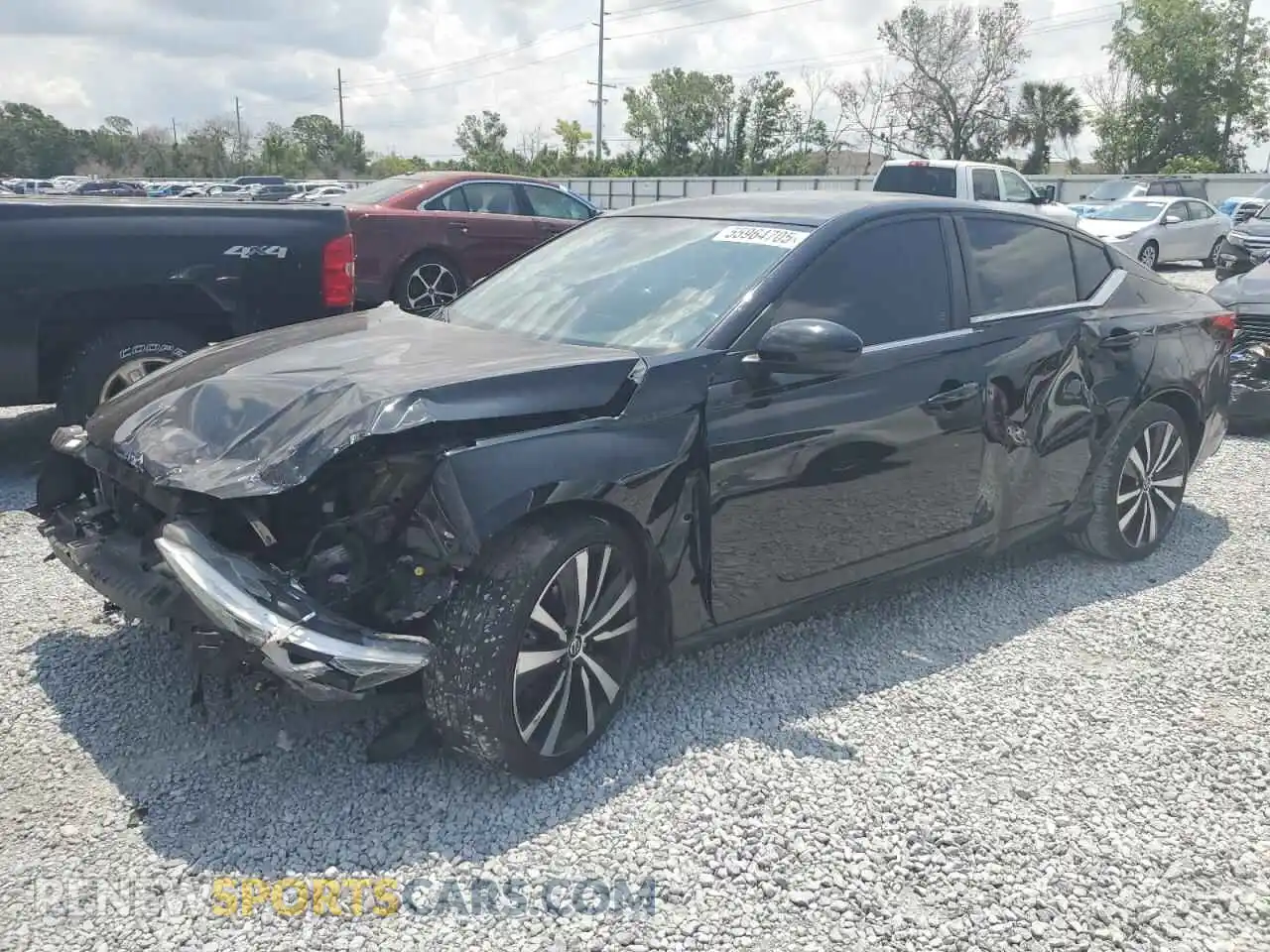 1 Photograph of a damaged car 1N4BL4CV3MN390217 NISSAN ALTIMA 2021