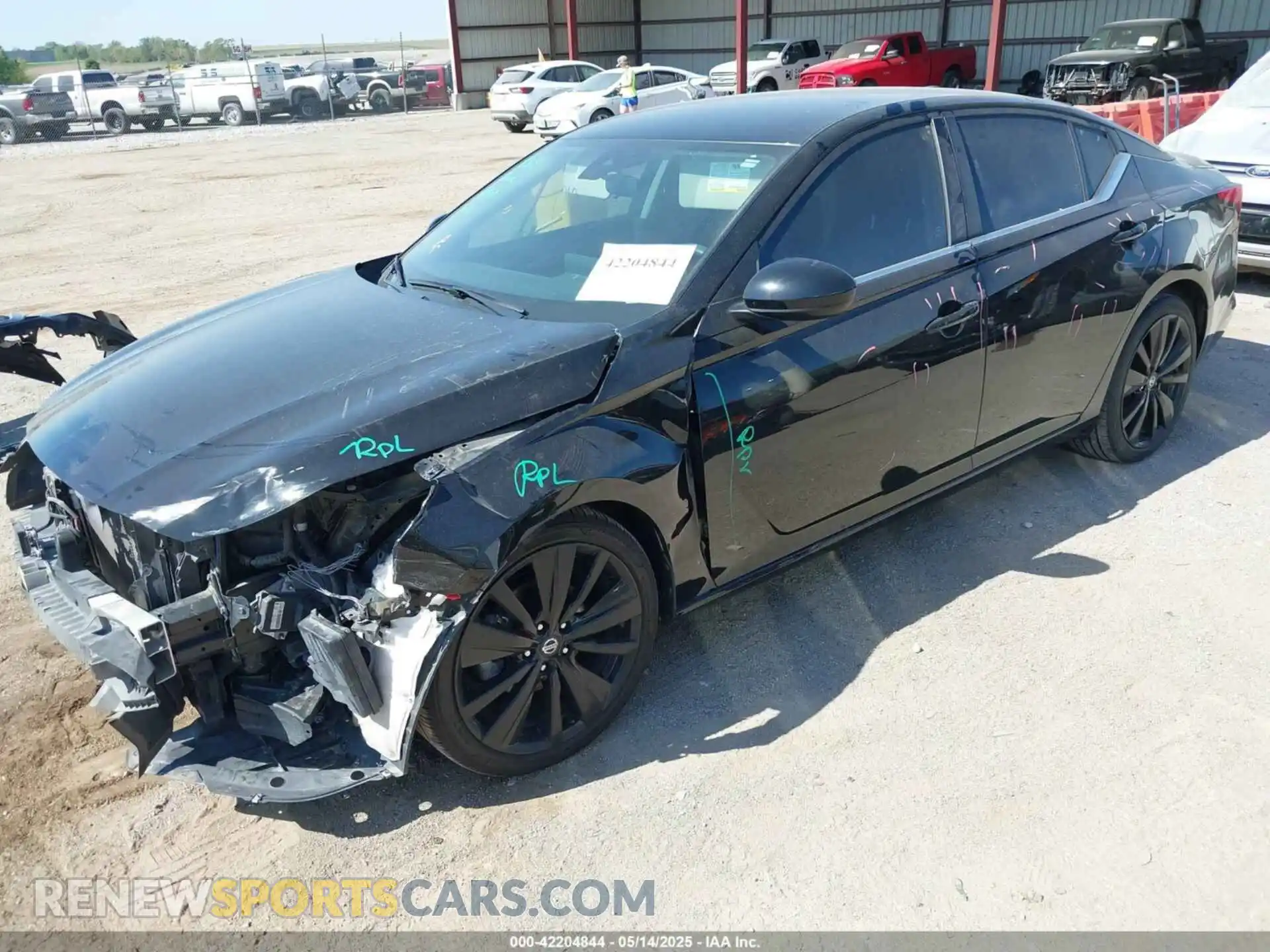 2 Photograph of a damaged car 1N4BL4CV3MN396129 NISSAN ALTIMA 2021