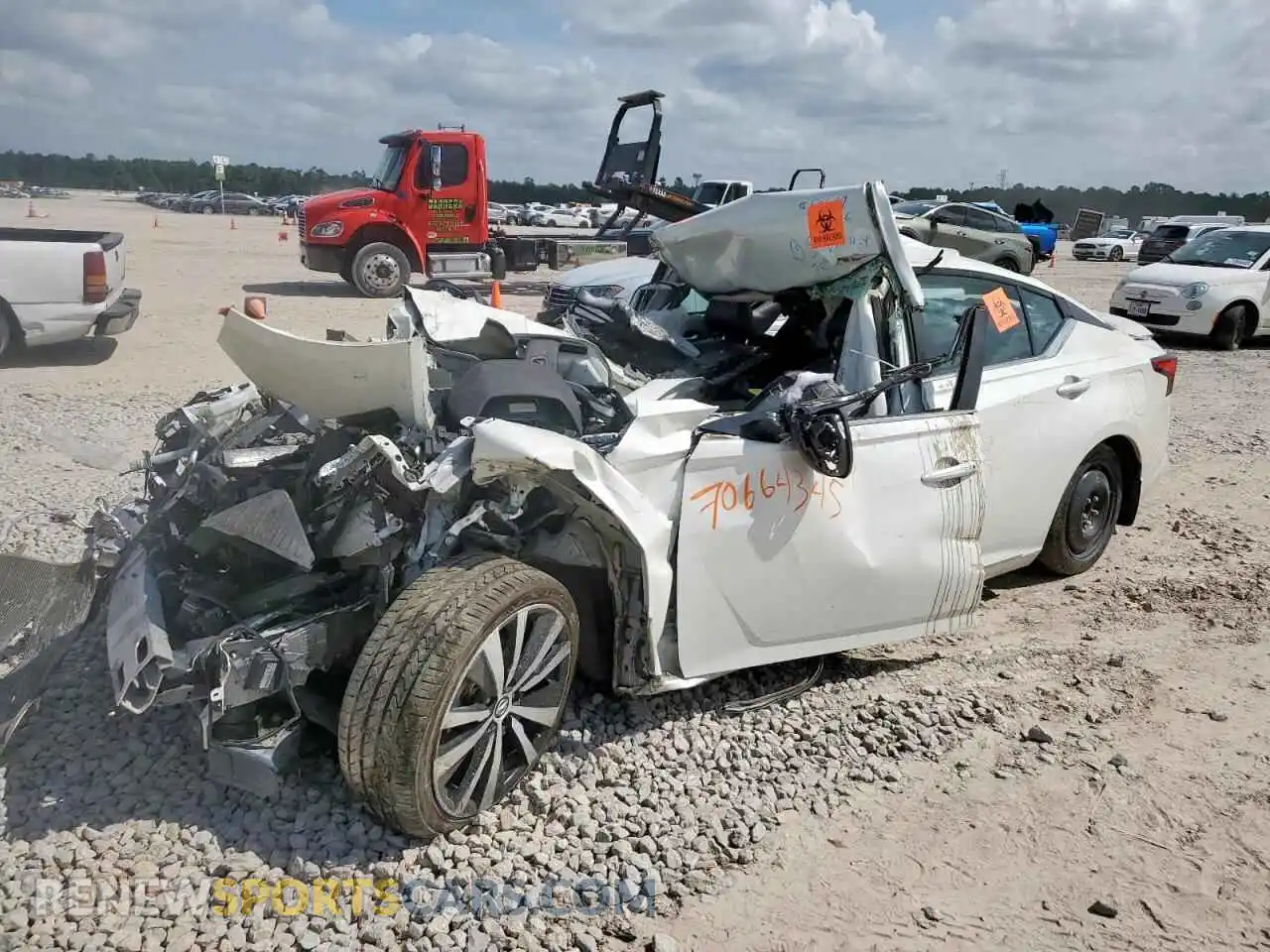 1 Photograph of a damaged car 1N4BL4CV4MN302307 NISSAN ALTIMA 2021