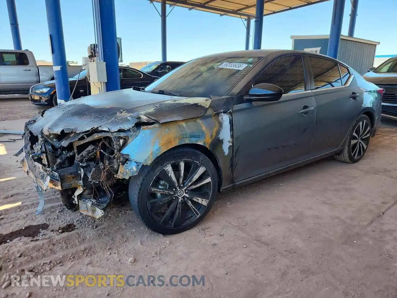 1 Photograph of a damaged car 1N4BL4CV4MN304560 NISSAN ALTIMA 2021