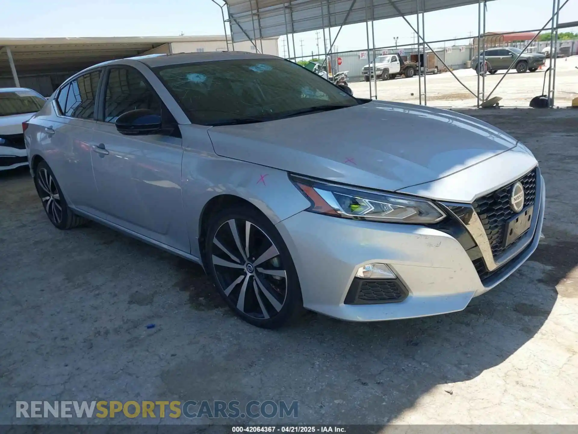 1 Photograph of a damaged car 1N4BL4CV4MN317115 NISSAN ALTIMA 2021