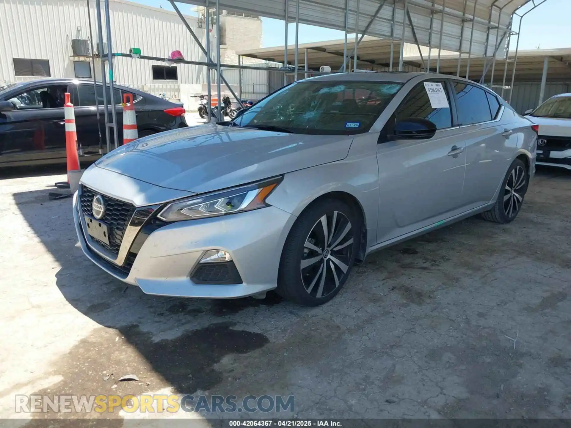 2 Photograph of a damaged car 1N4BL4CV4MN317115 NISSAN ALTIMA 2021