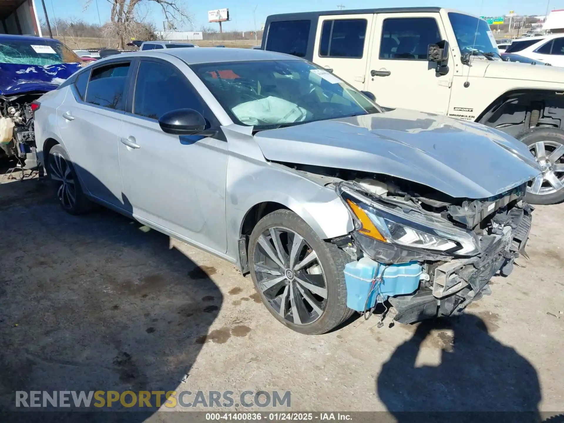 1 Photograph of a damaged car 1N4BL4CV4MN330818 NISSAN ALTIMA 2021