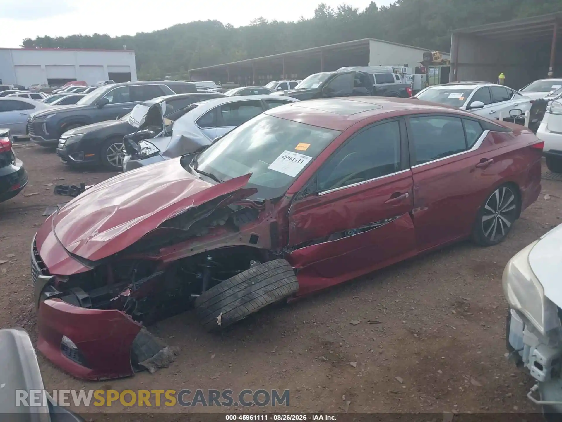 2 fotografías del automóvil dañado 1N4BL4CV4MN337848 NISSAN ALTIMA 2021