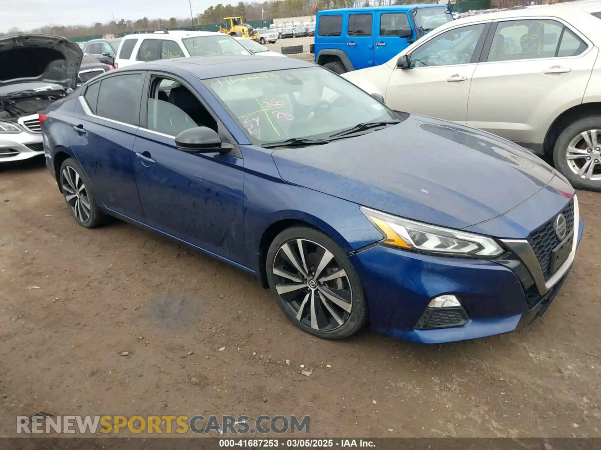 1 Photograph of a damaged car 1N4BL4CV4MN402911 NISSAN ALTIMA 2021