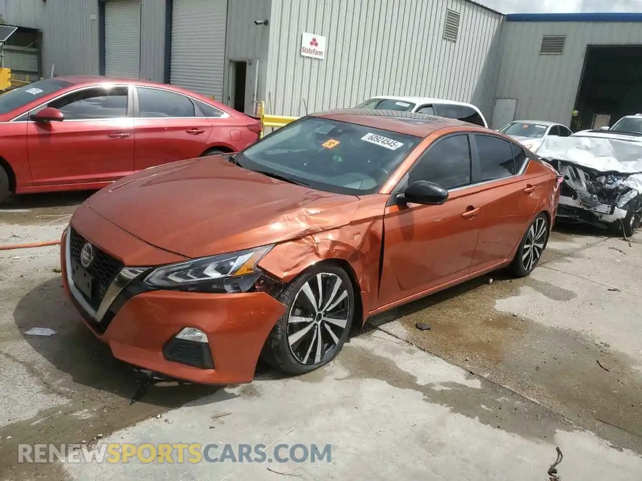 1 Photograph of a damaged car 1N4BL4CV5MN408796 NISSAN ALTIMA 2021