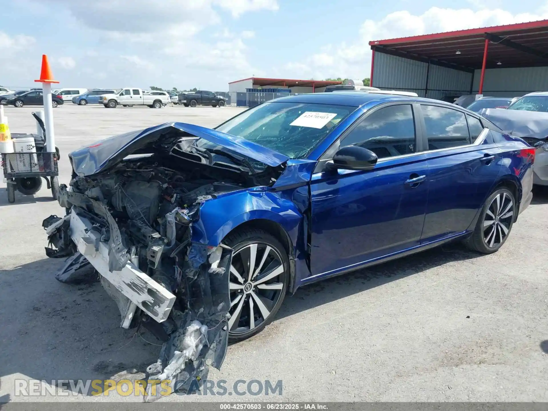 2 Photograph of a damaged car 1N4BL4CV5MN415604 NISSAN ALTIMA 2021