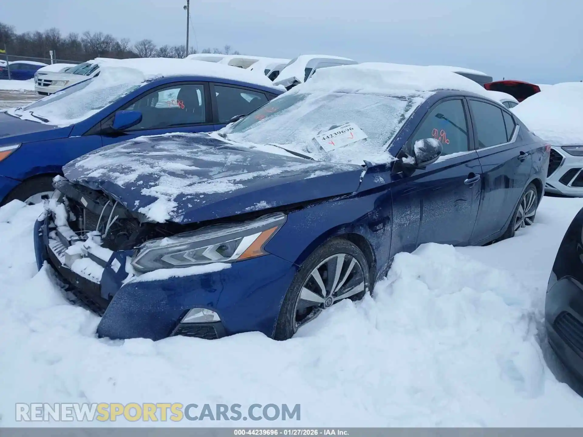 2 Photograph of a damaged car 1N4BL4CV6MN313907 NISSAN ALTIMA 2021