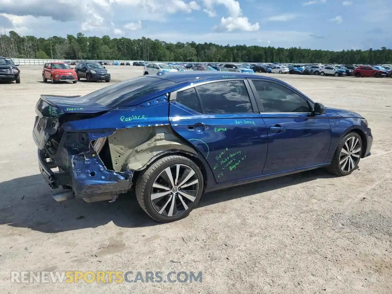 3 Photograph of a damaged car 1N4BL4CV6MN315219 NISSAN ALTIMA 2021