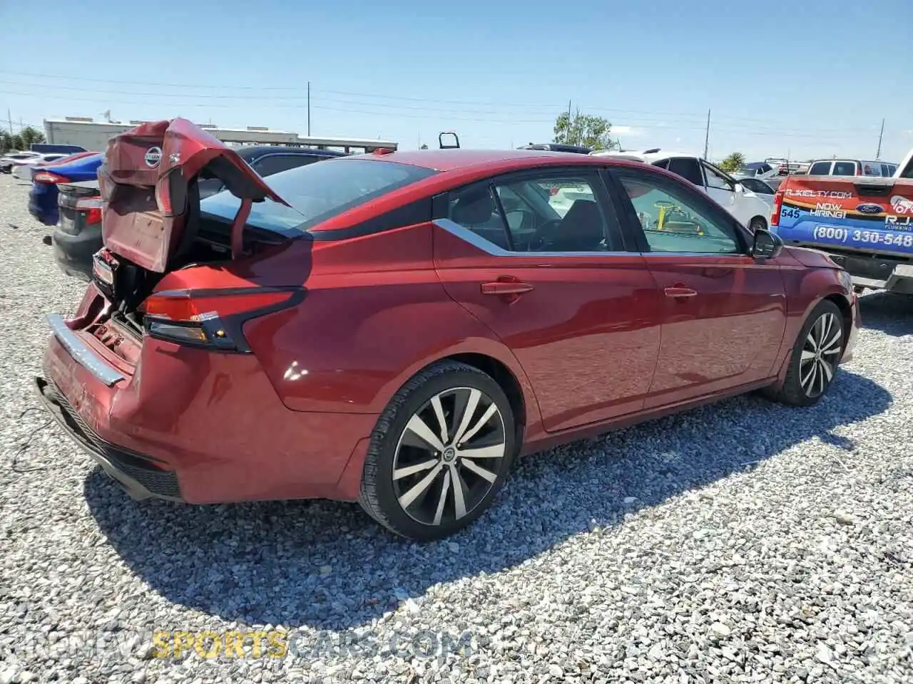 3 Photograph of a damaged car 1N4BL4CV6MN331579 NISSAN ALTIMA 2021