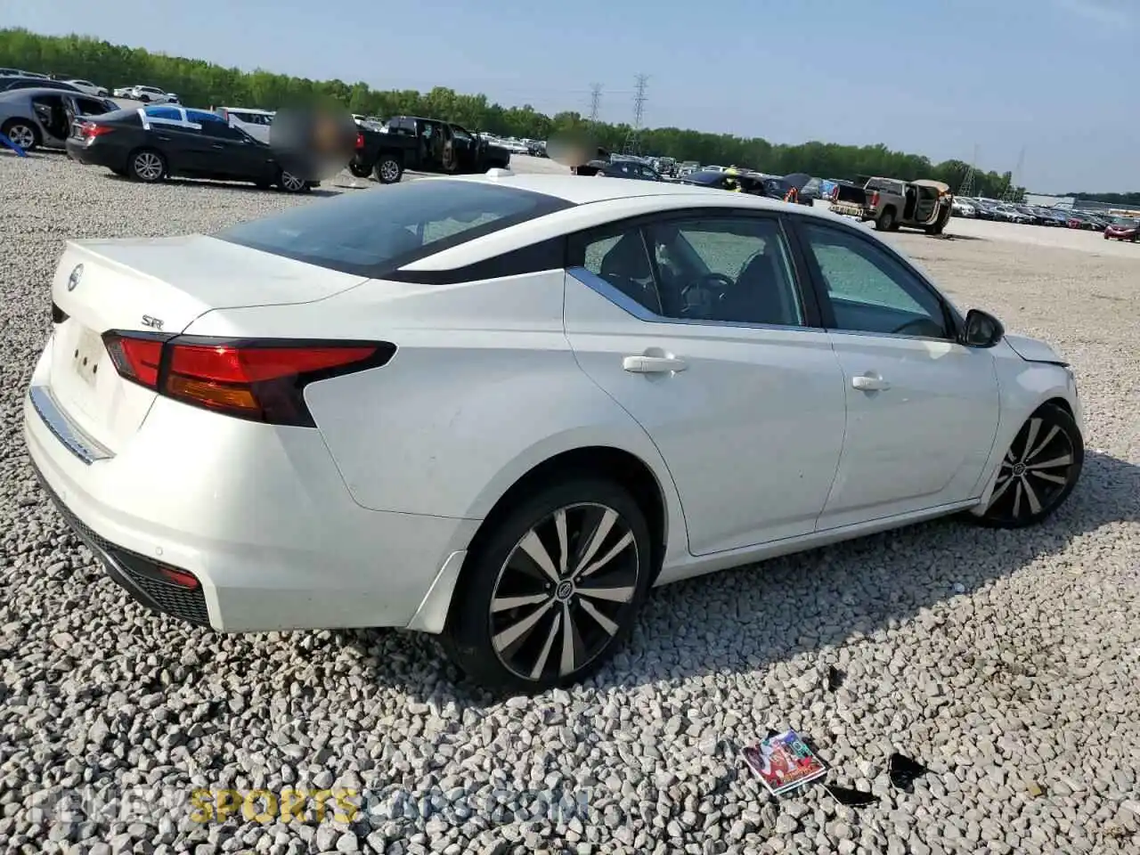 3 Photograph of a damaged car 1N4BL4CV7MN310093 NISSAN ALTIMA 2021