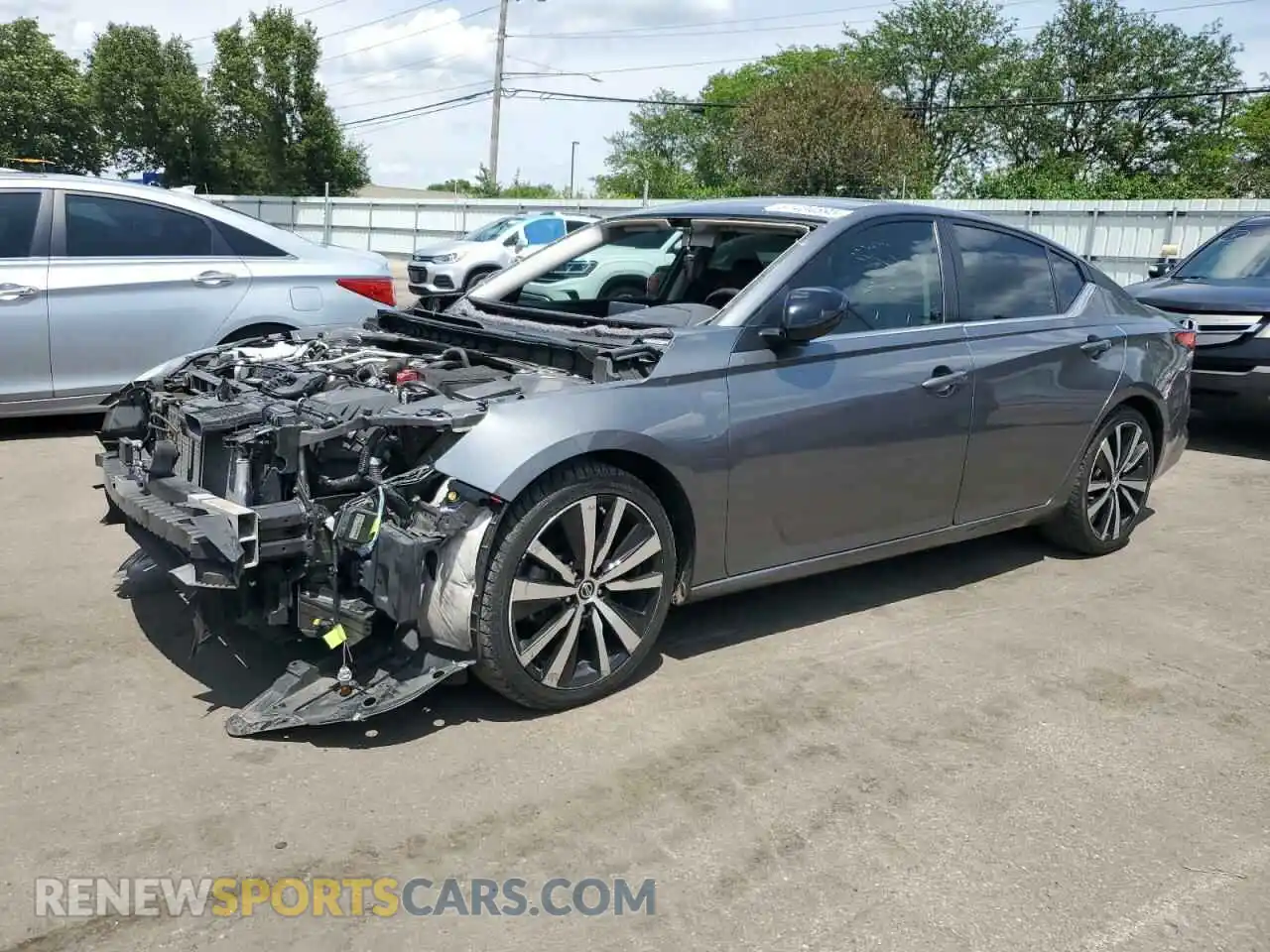 1 Photograph of a damaged car 1N4BL4CV7MN372495 NISSAN ALTIMA 2021