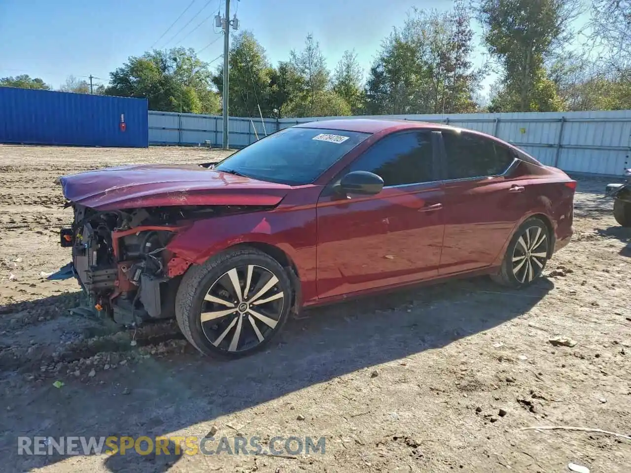 1 Photograph of a damaged car 1N4BL4CV7MN390317 NISSAN ALTIMA 2021