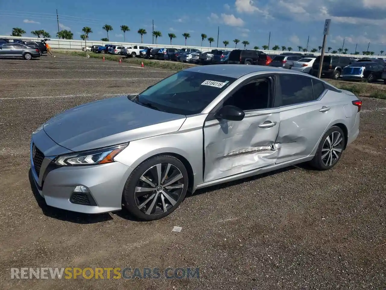 1 Photograph of a damaged car 1N4BL4CV8MN338324 NISSAN ALTIMA 2021