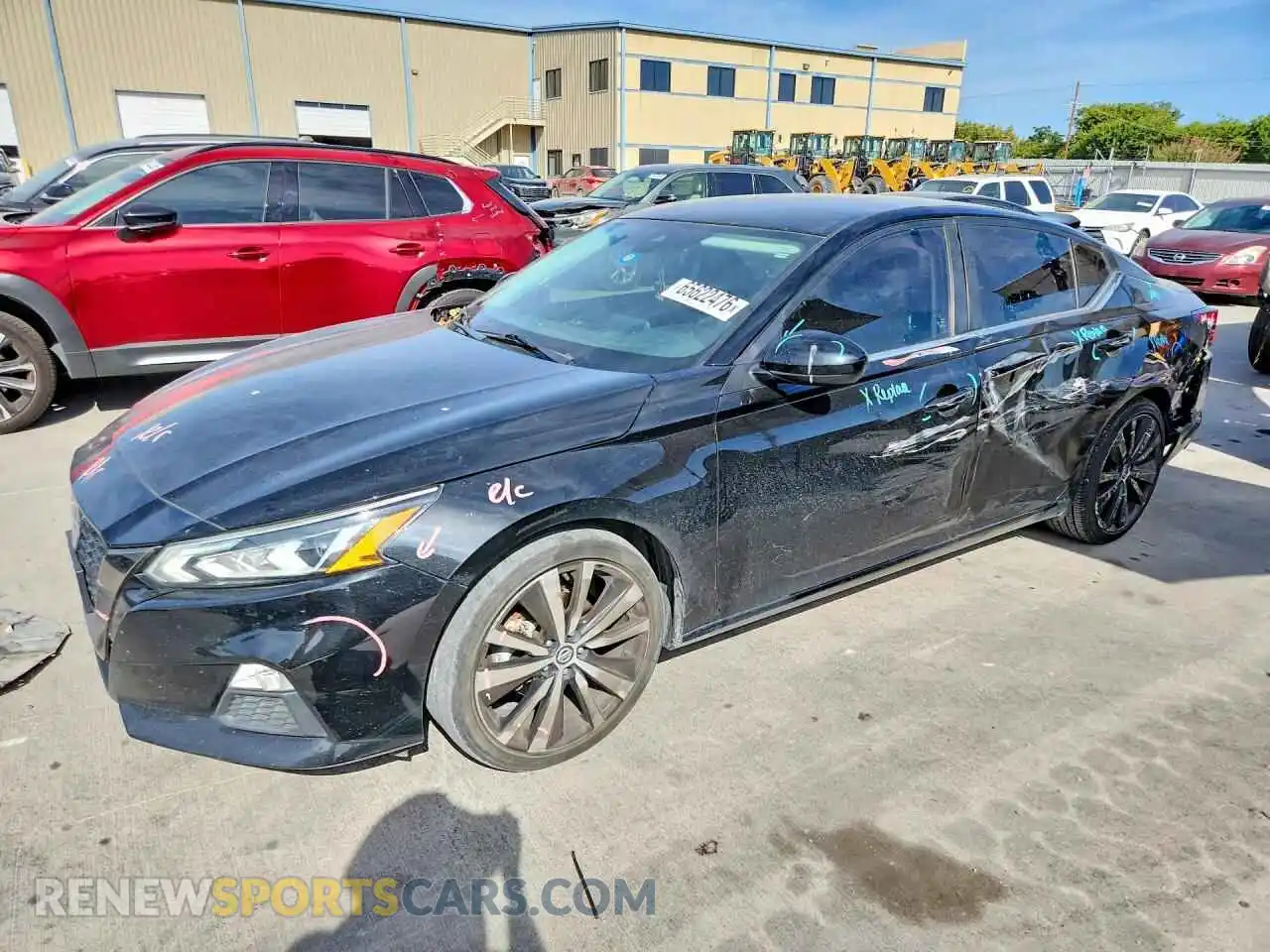 1 Photograph of a damaged car 1N4BL4CV8MN368052 NISSAN ALTIMA 2021