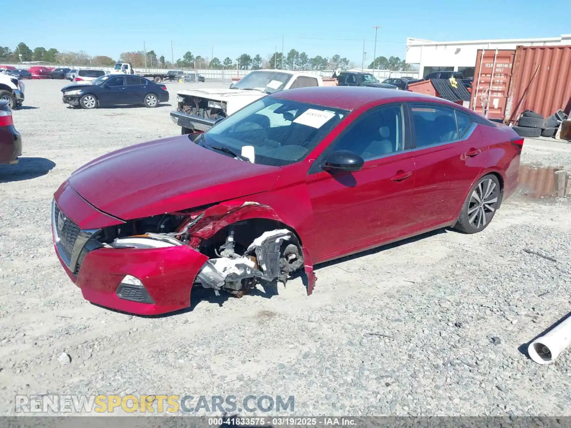 2 Photograph of a damaged car 1N4BL4CV9MN384728 NISSAN ALTIMA 2021
