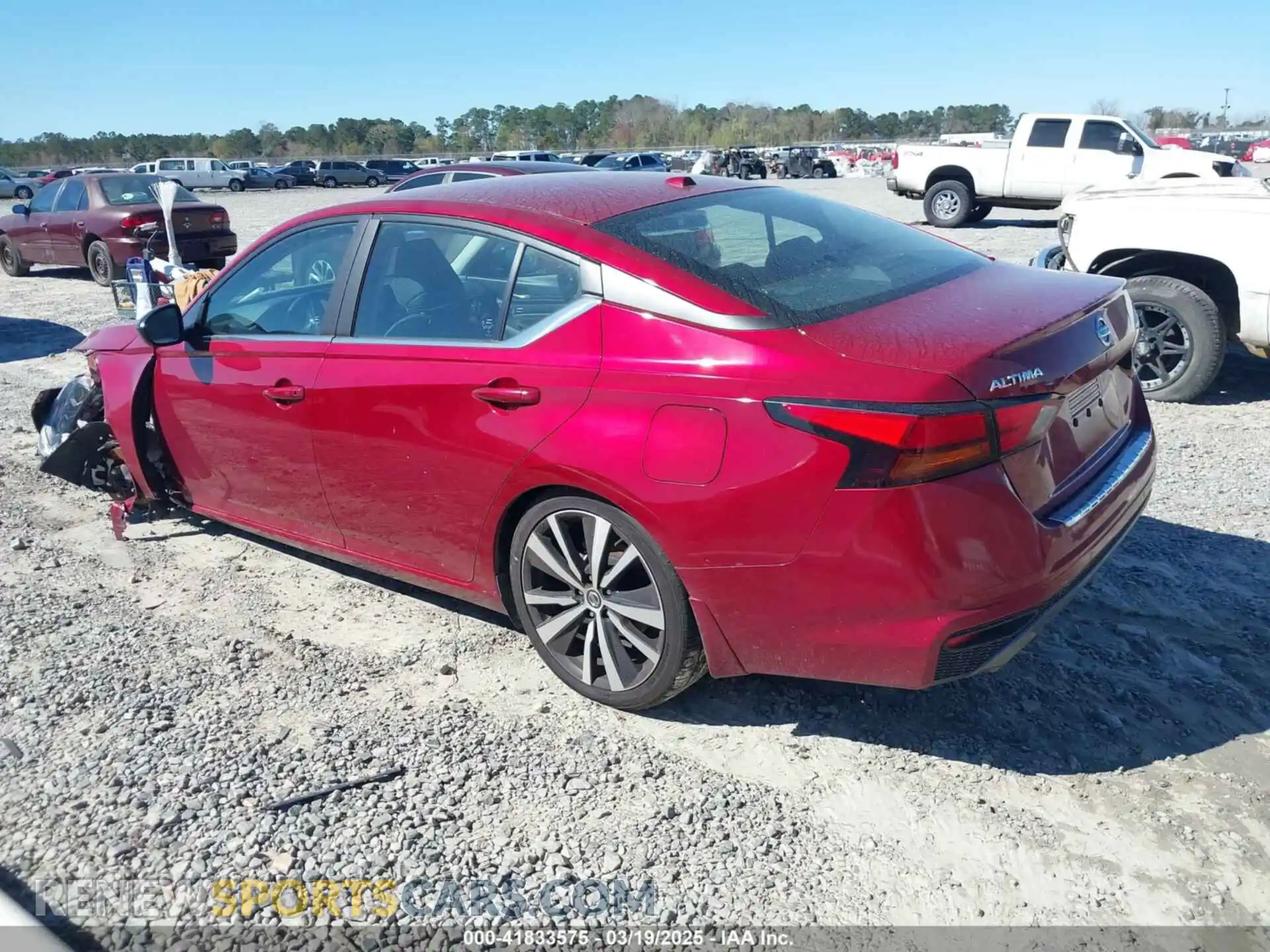 3 Photograph of a damaged car 1N4BL4CV9MN384728 NISSAN ALTIMA 2021