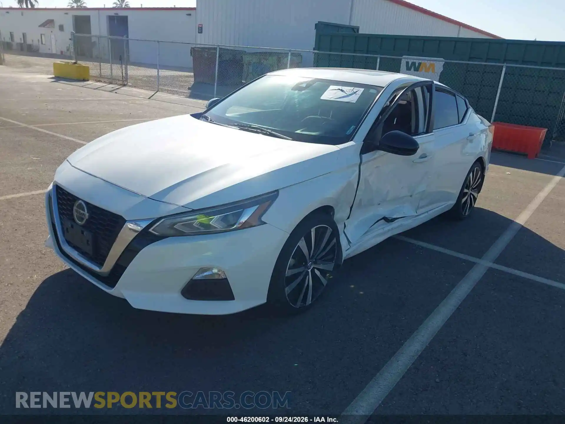 2 Photograph of a damaged car 1N4BL4CV9MN393137 NISSAN ALTIMA 2021