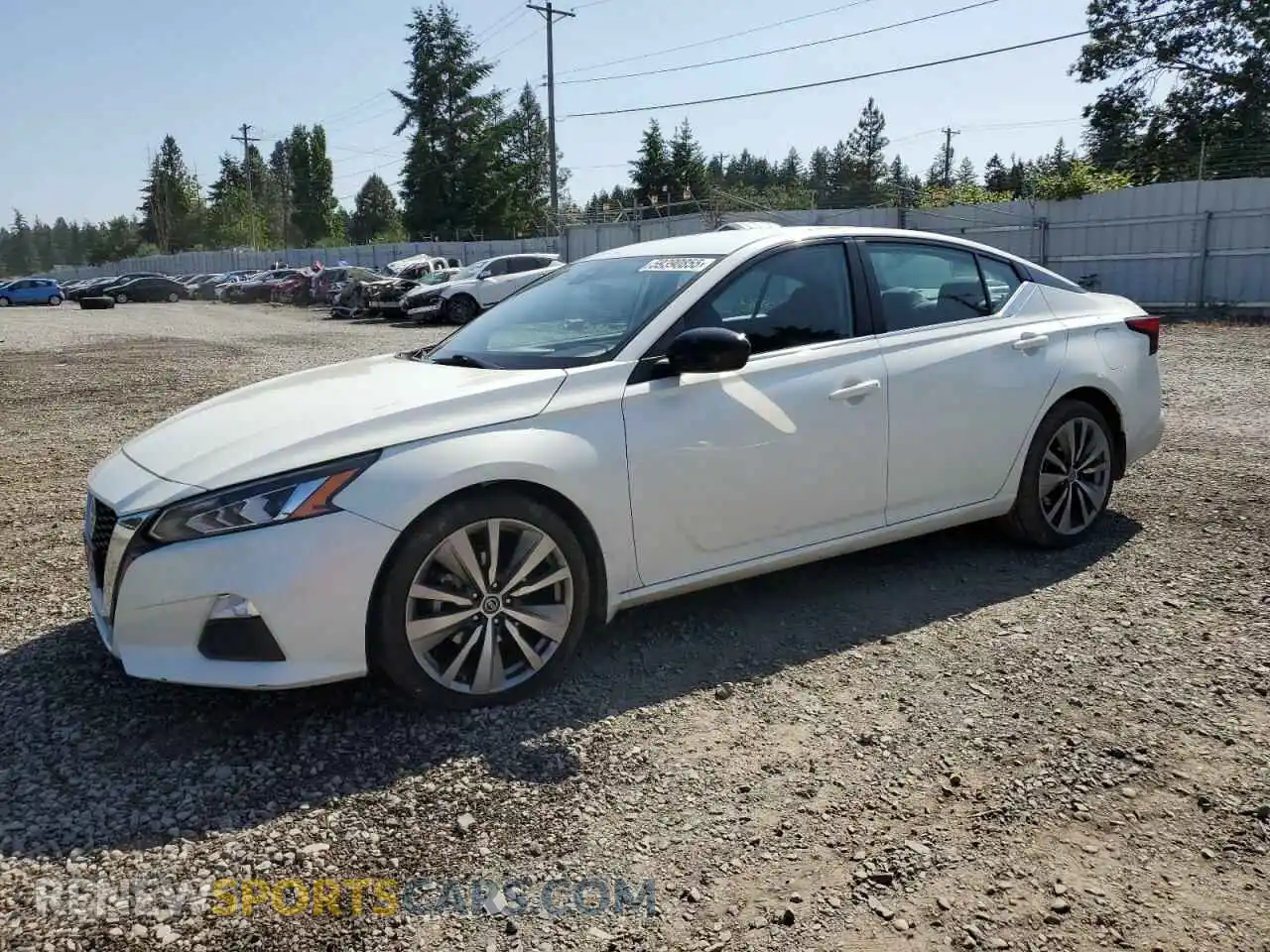 1 Photograph of a damaged car 1N4BL4CVXMN301663 NISSAN ALTIMA 2021