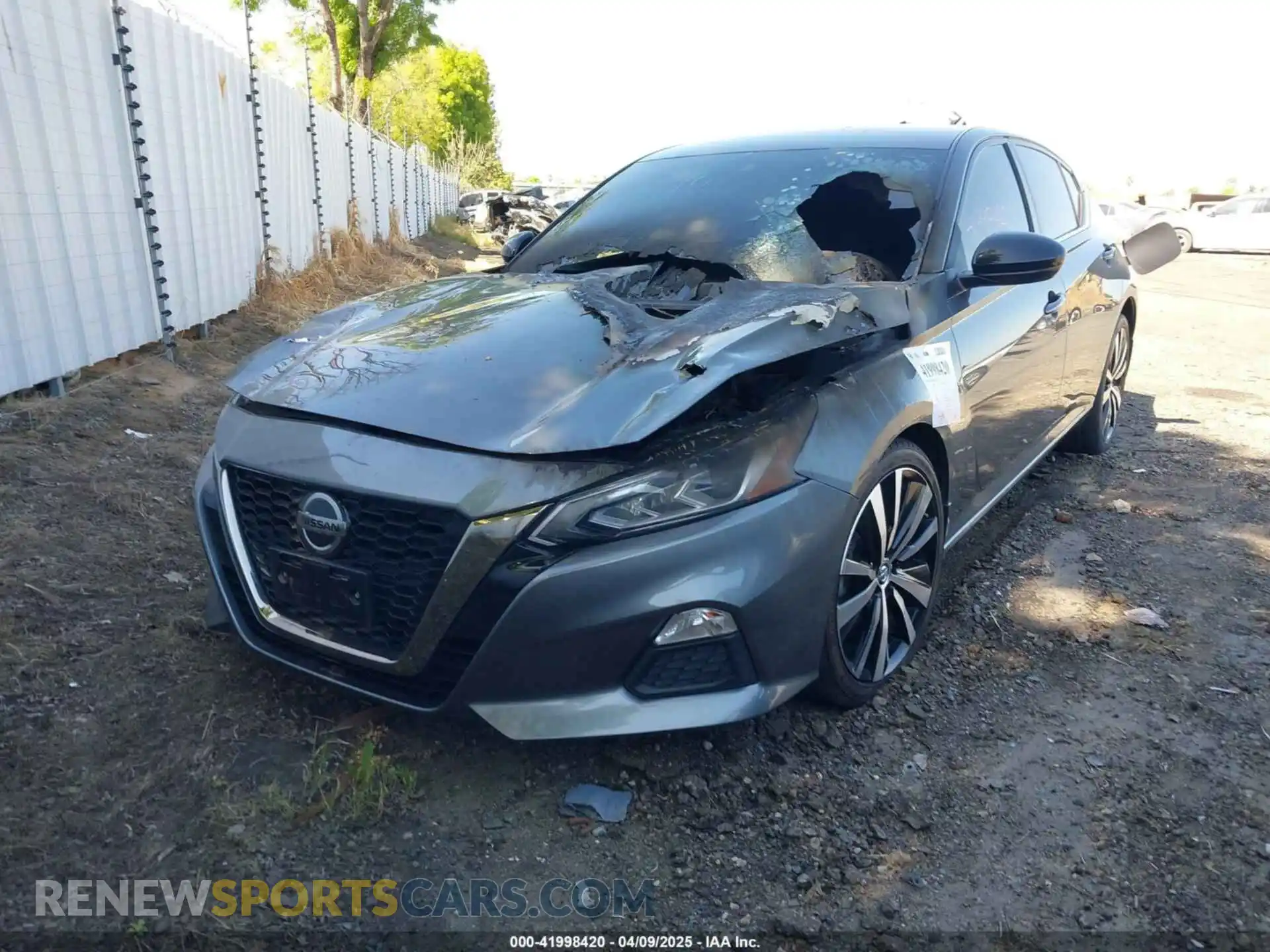 2 fotografías del automóvil dañado 1N4BL4CVXMN357554 NISSAN ALTIMA 2021