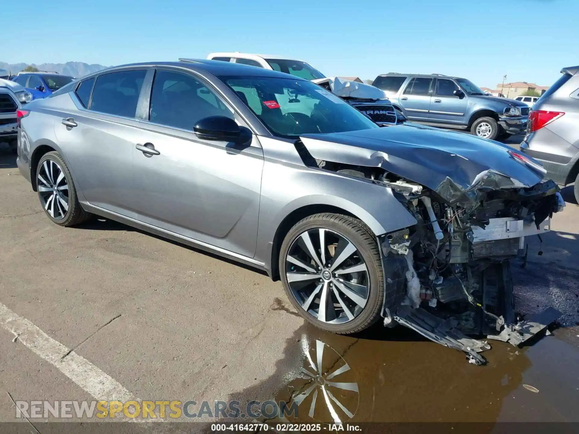 1 Photograph of a damaged car 1N4BL4CVXMN401696 NISSAN ALTIMA 2021