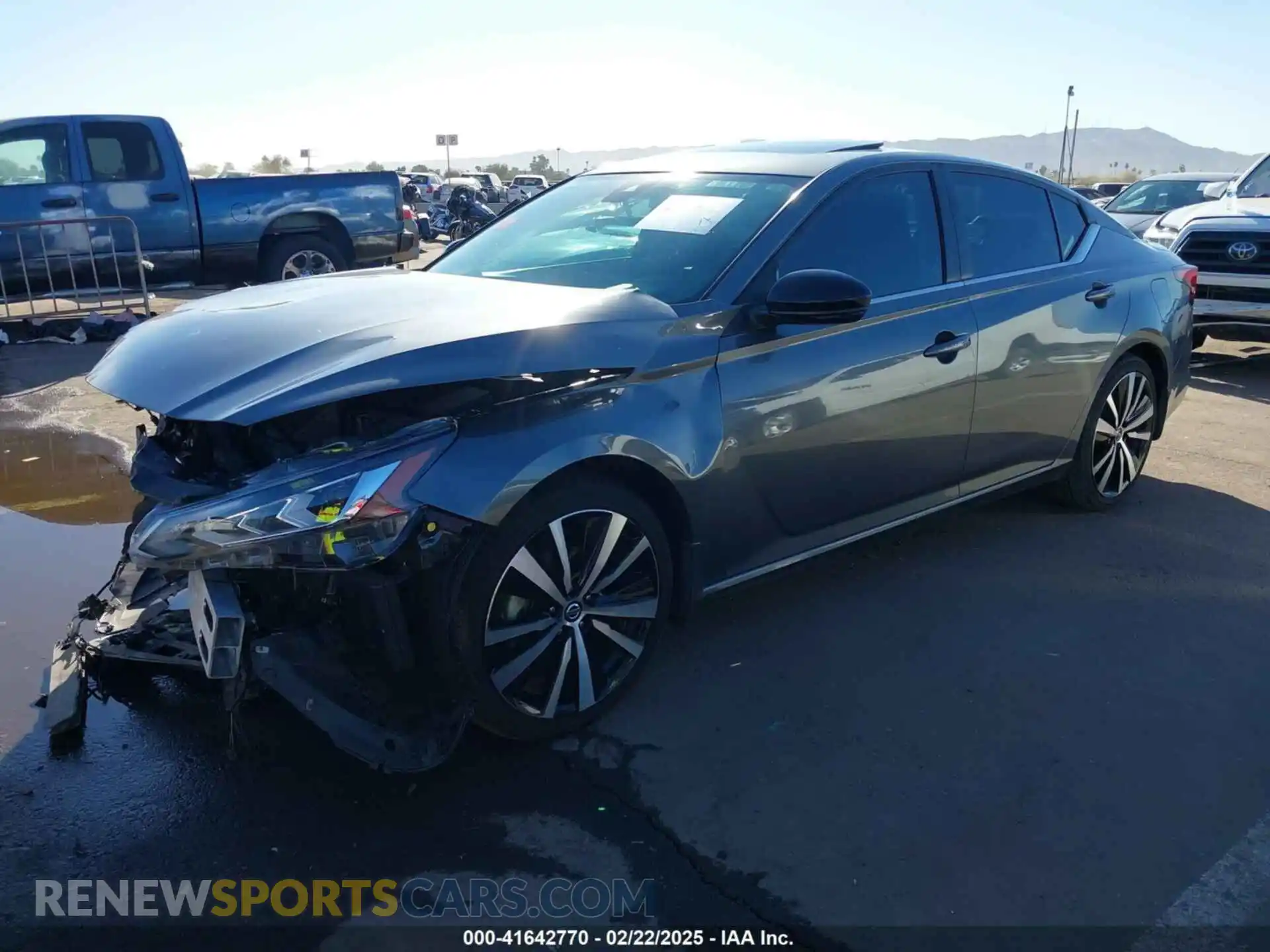 2 Photograph of a damaged car 1N4BL4CVXMN401696 NISSAN ALTIMA 2021