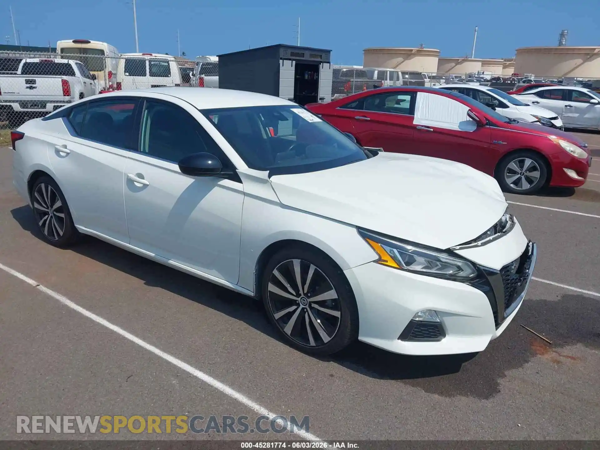 1 Photograph of a damaged car 1N4BL4CVXMN417025 NISSAN ALTIMA 2021