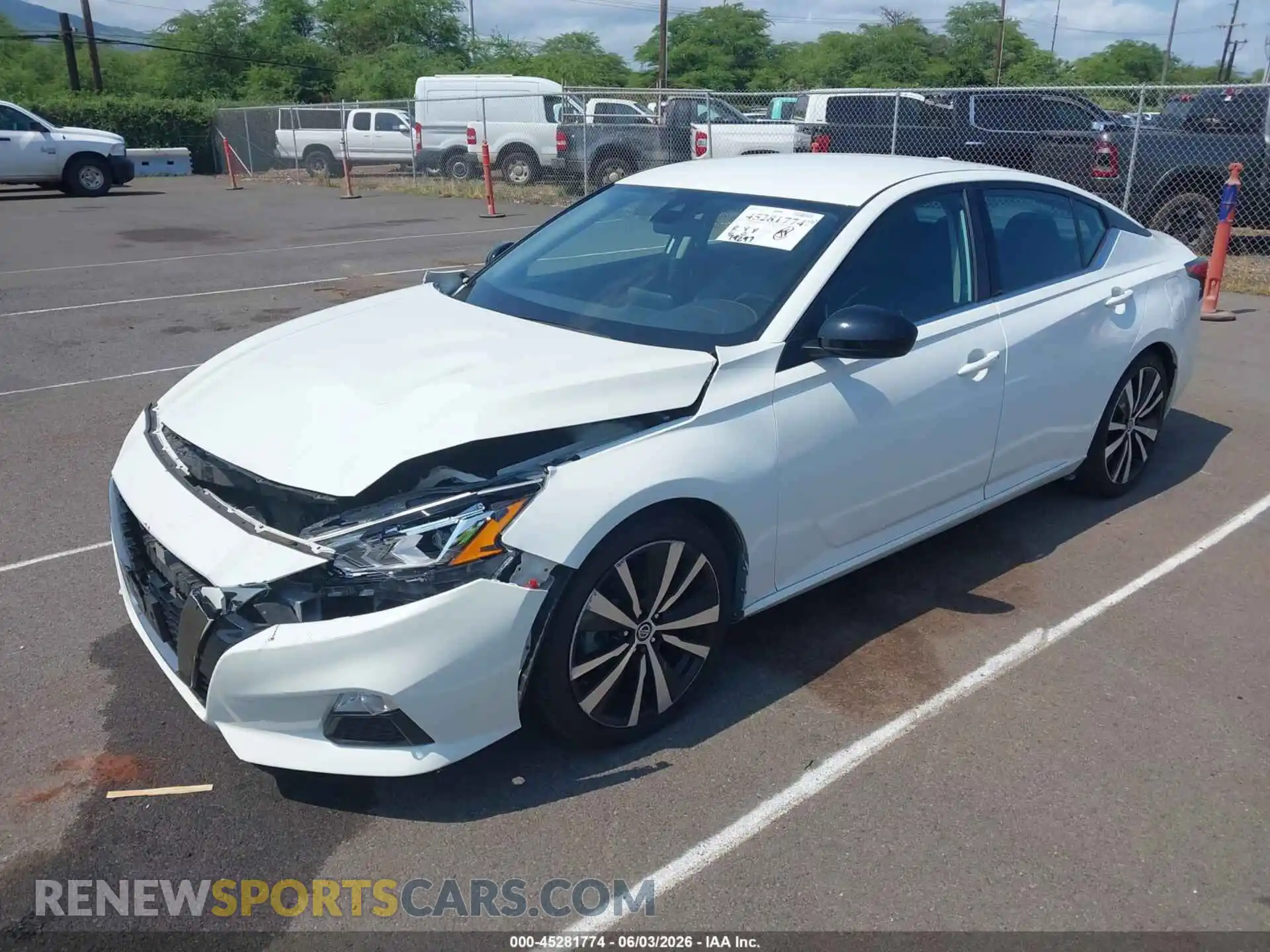 2 Photograph of a damaged car 1N4BL4CVXMN417025 NISSAN ALTIMA 2021