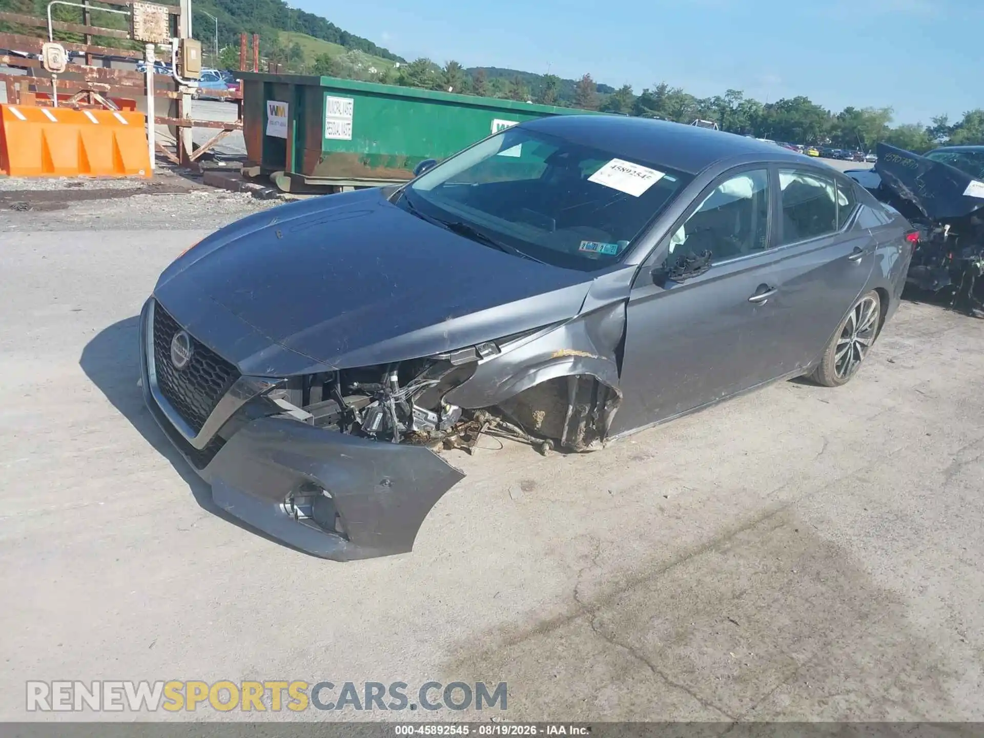2 Photograph of a damaged car 1N4BL4CW3MN362961 NISSAN ALTIMA 2021