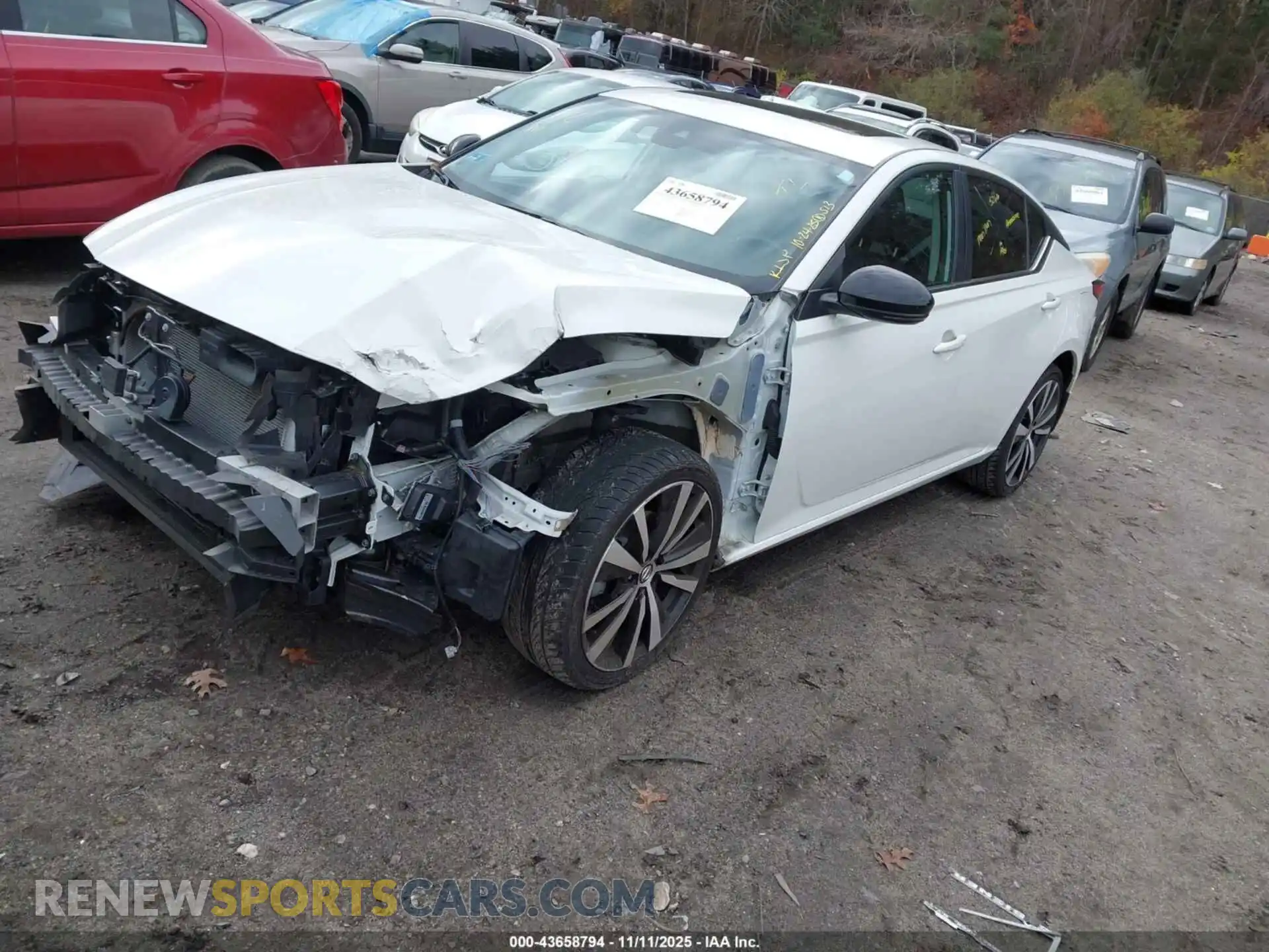2 fotografías del automóvil dañado 1N4BL4CW3MN420583 NISSAN ALTIMA 2021