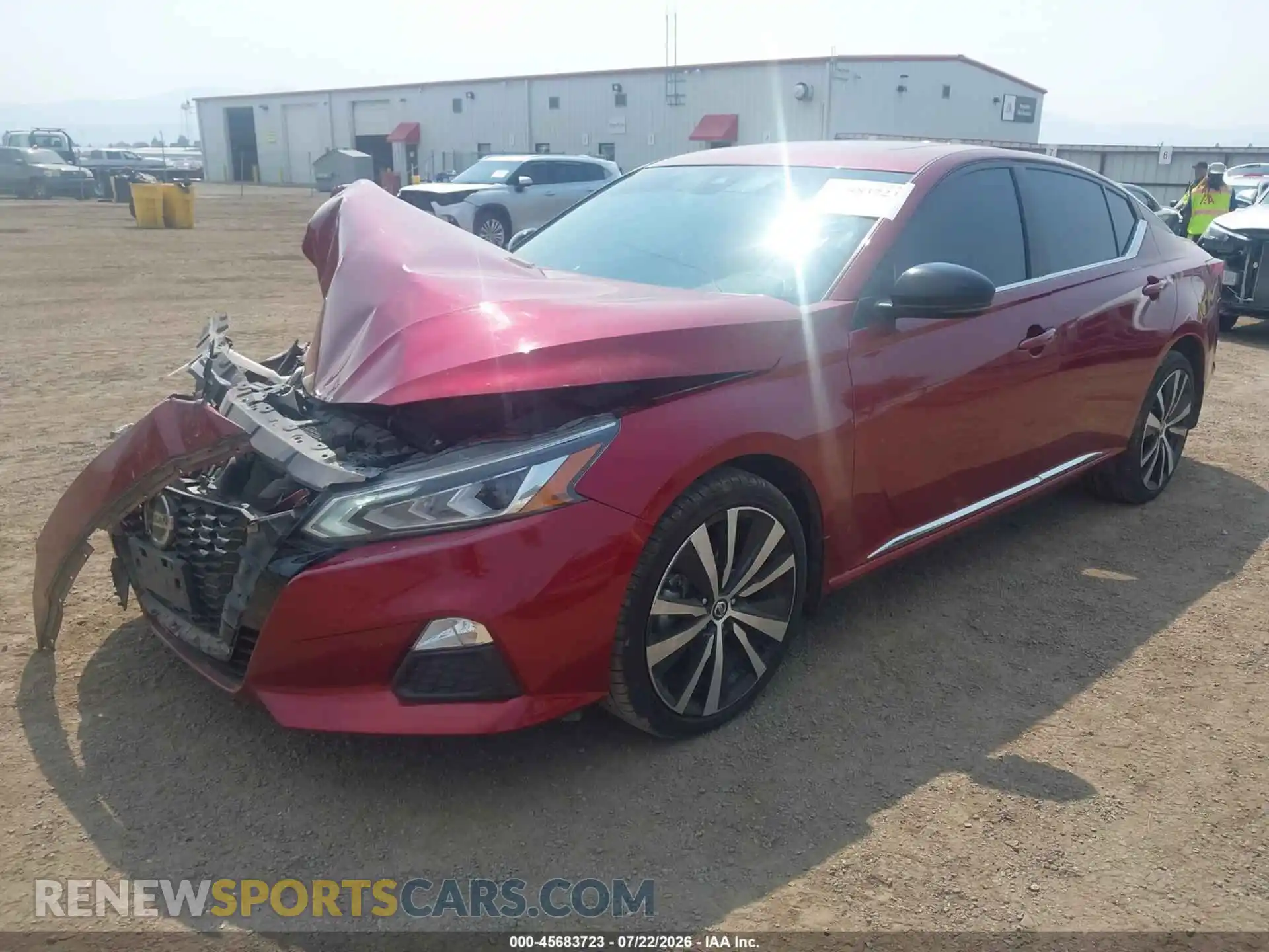 2 Photograph of a damaged car 1N4BL4CW7MN348173 NISSAN ALTIMA 2021
