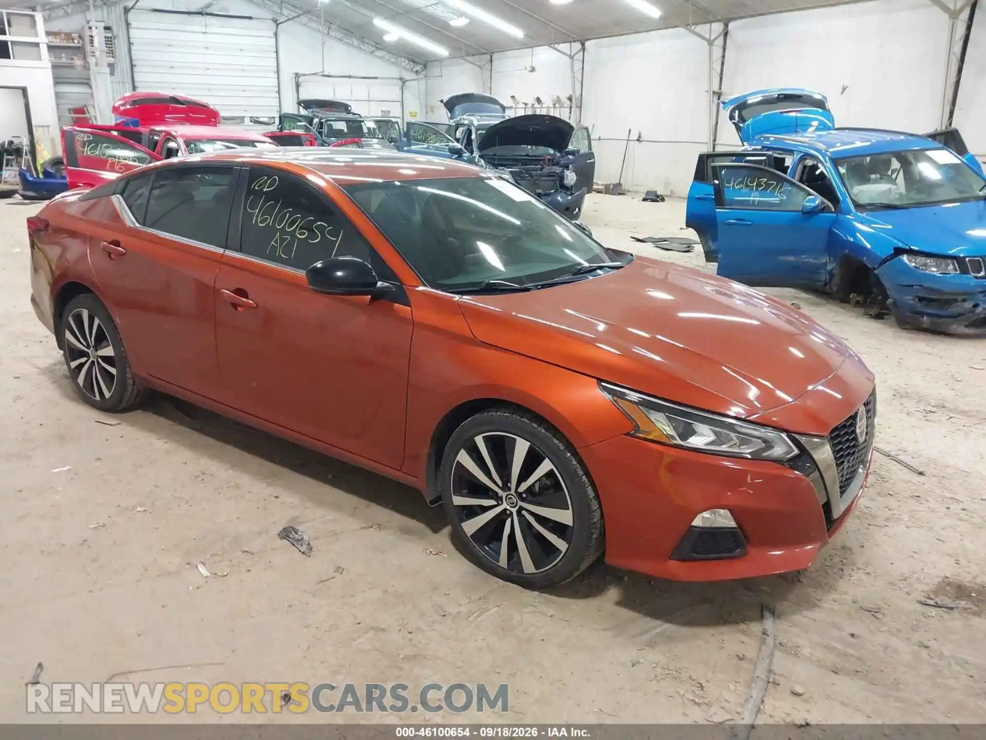 1 fotografías del automóvil dañado 1N4BL4CW7MN377463 NISSAN ALTIMA 2021