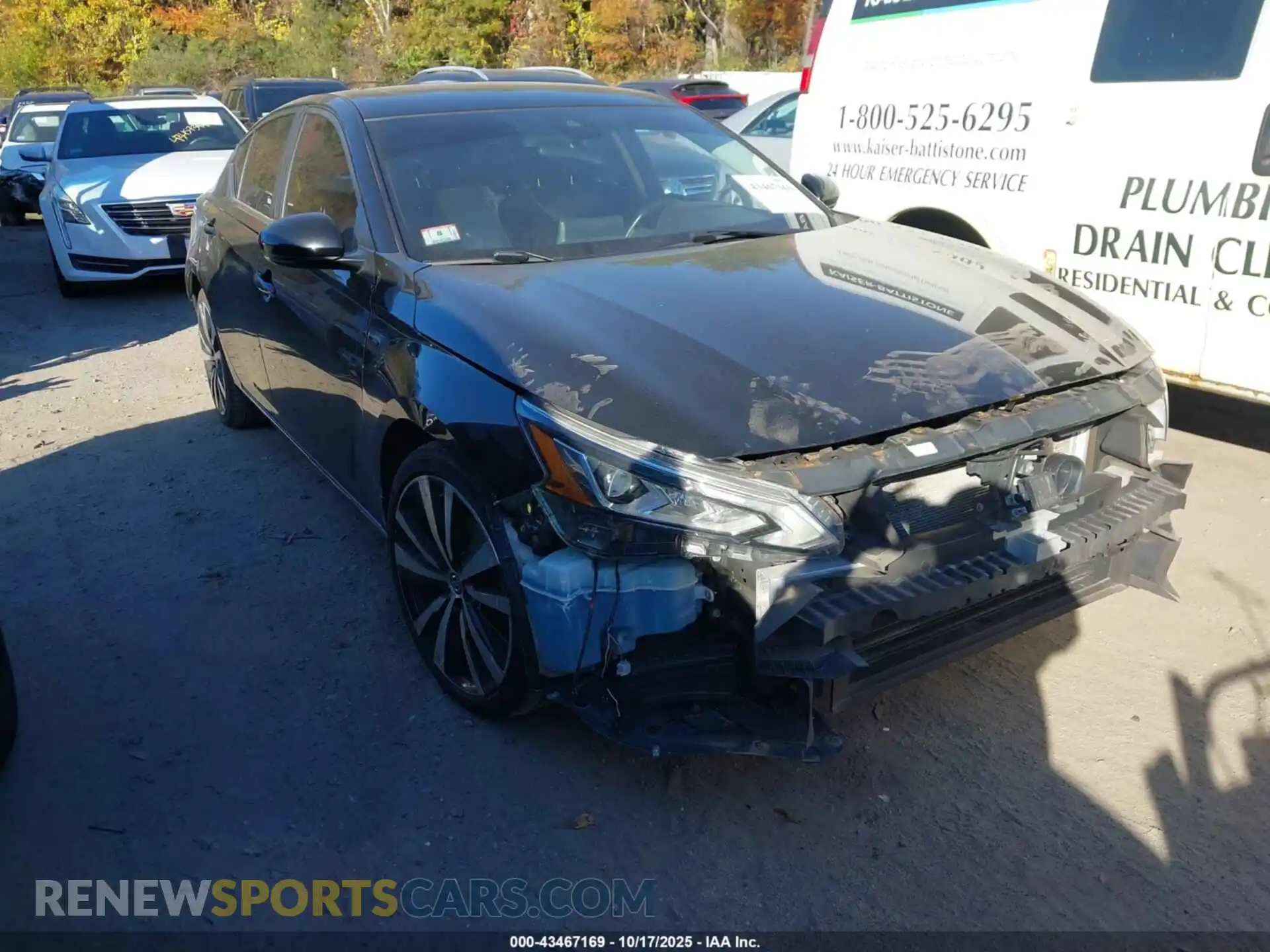1 Photograph of a damaged car 1N4BL4CWXMN343100 NISSAN ALTIMA 2021