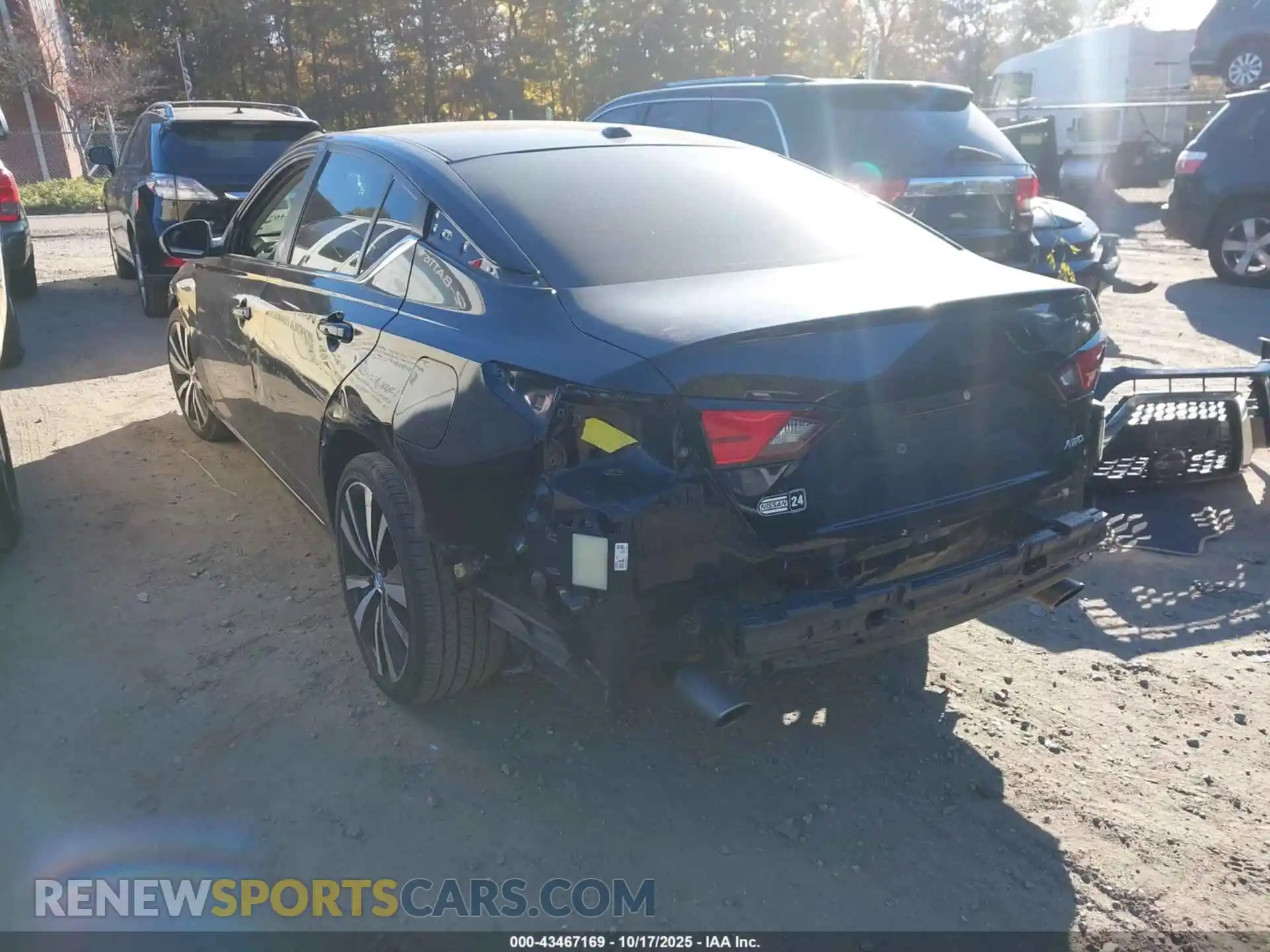 3 Photograph of a damaged car 1N4BL4CWXMN343100 NISSAN ALTIMA 2021