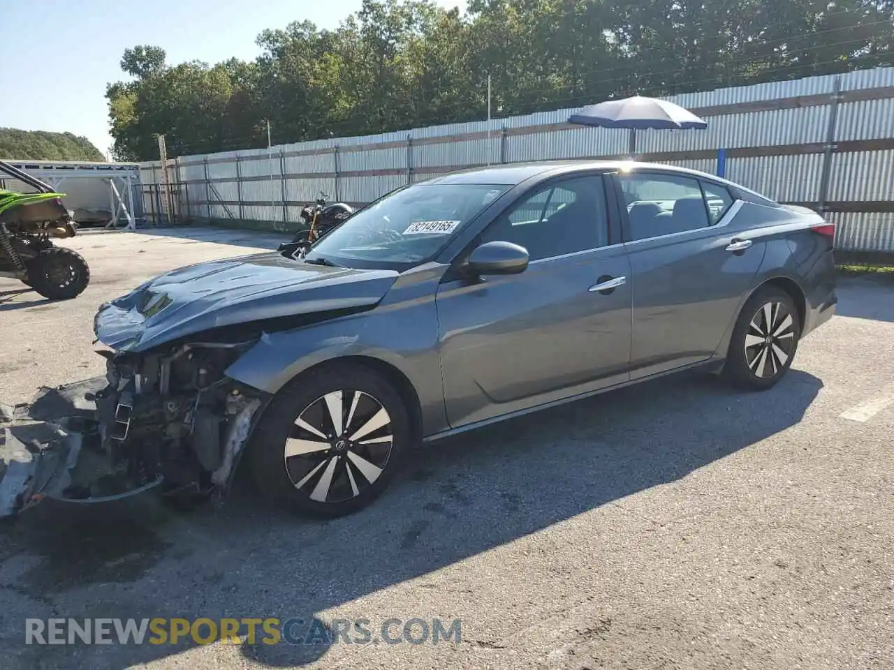 1 Photograph of a damaged car 1N4BL4DV2MN333781 NISSAN ALTIMA 2021