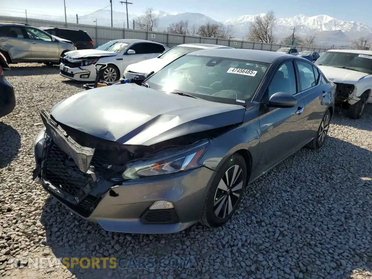 1 Photograph of a damaged car 1N4BL4DV2MN336440 NISSAN ALTIMA 2021